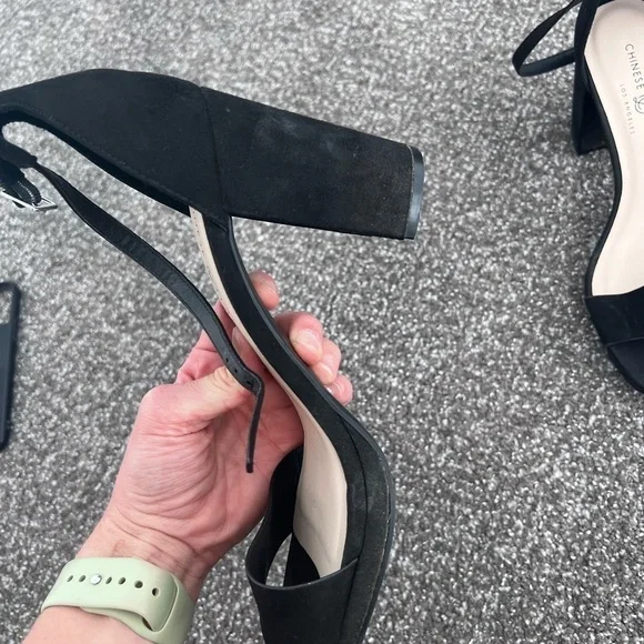 Chinese Laundry Black Block Heel - Picture 2 of 6